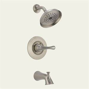 Delta Faucet 144960-SS Talbott Tub Trim Single Handle Shower, Stainless