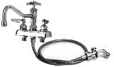 B-1151 WORKBOARD FAUCET WITH HOSE SPRAY