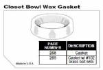 268-Closet Bowl Wax Gasket