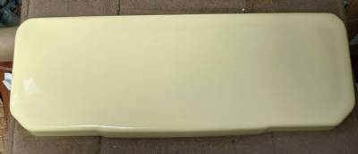 BRIGGS 190-211 Toilet Tank Lid -- Saffron Yellow